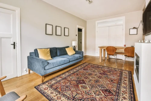 Dywan klasyczny FD Standard Bergenia złocisty aranżacja