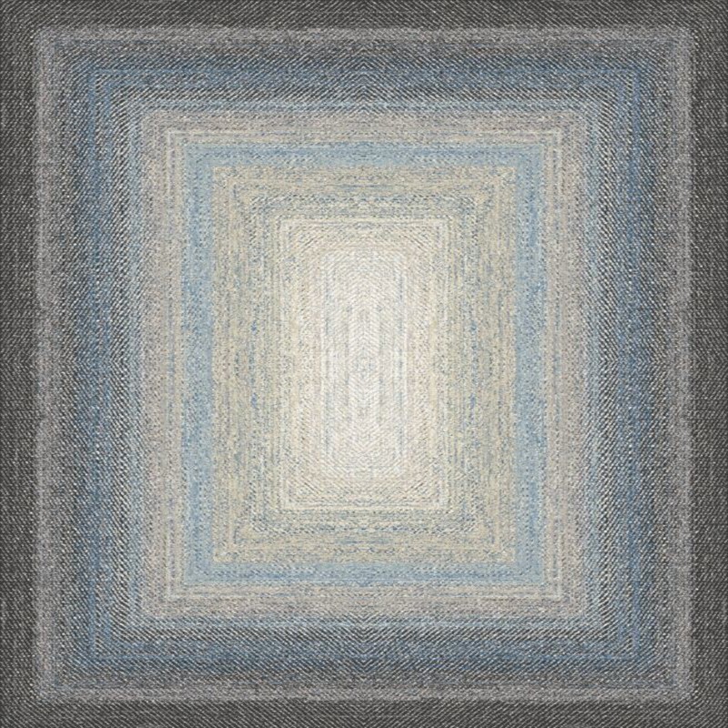 Dywan wełniany nowoczesny Agnella Agnus Zeha szary (binding)