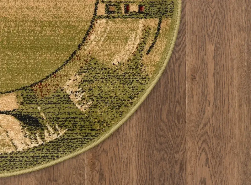 Dywan owalny FD Standard Erba chrom wzór