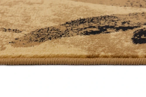 Dywan nowoczesny FD Standard Floris czarny runo