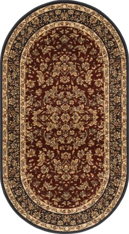 Dywan owalny FD Standard Hermiona terakota