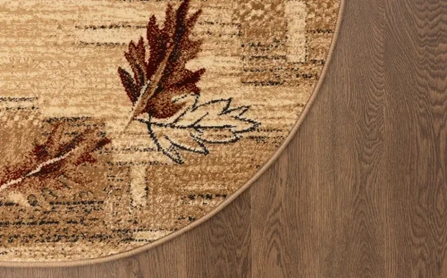 Dywan owalny FD Standard Olsza beż wzór