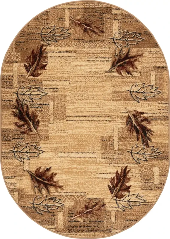 Dywan owalny FD Standard Olsza beż