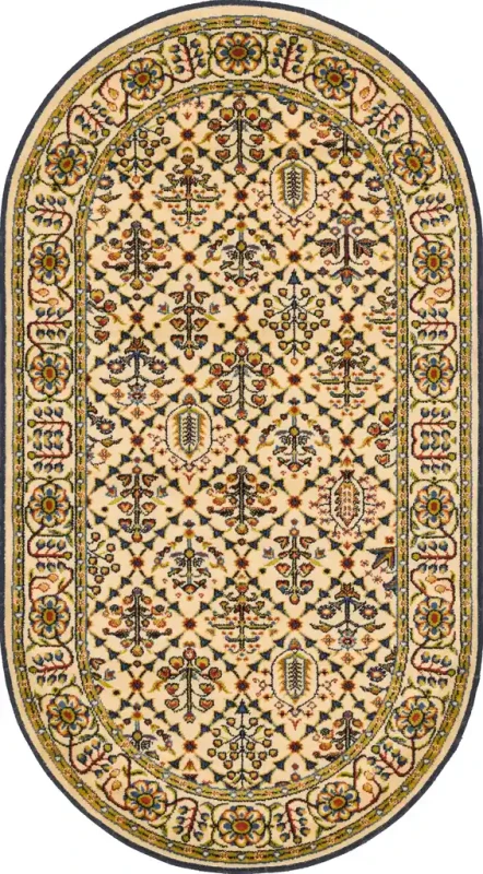 Dywan owalny FD Standard Tamir krem