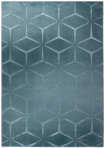 Dywan pluszowy Alaska geometria turkusowy