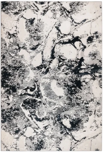 Dywan nowoczesny Stone kamień kremowo-czarny