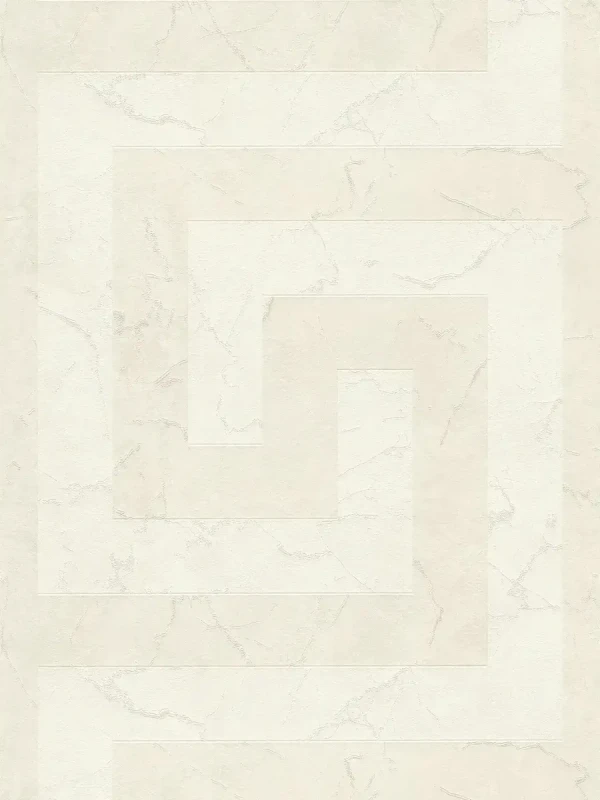 Biała tapeta Versace grecki klucz Versace VI 79174-6.webp