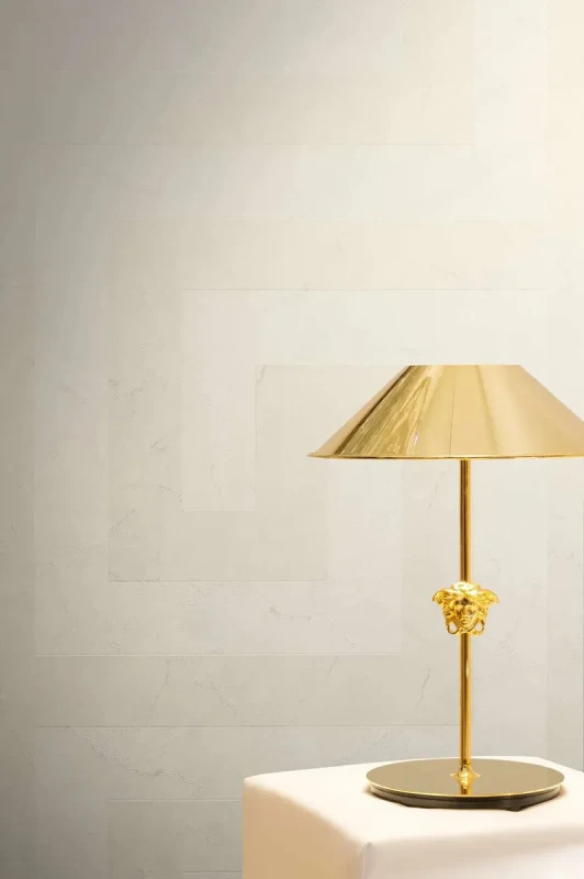Biała geometryczna tapeta na ścianę Versace VI 79174-6.webp