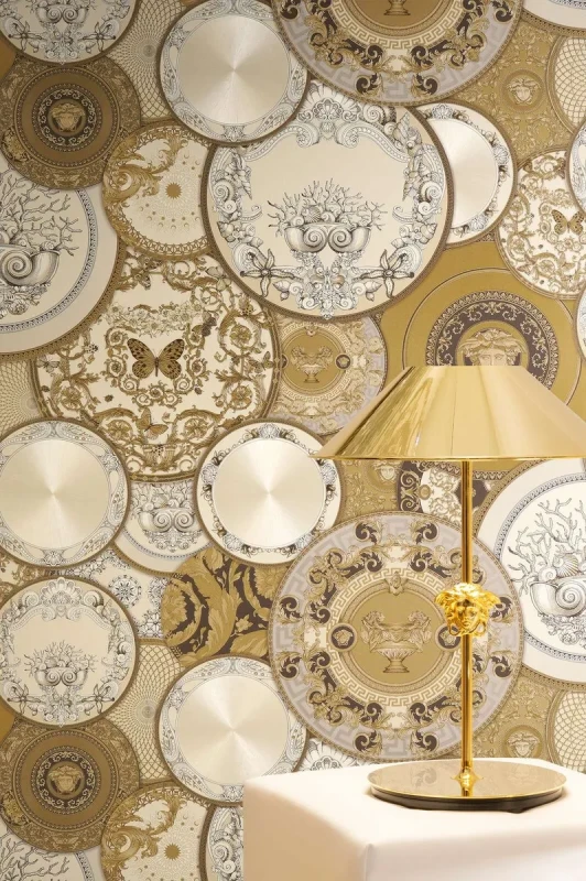 Luksusowa tapeta Versace do salonu 79136-3.webp