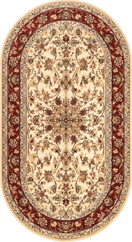 Dywan owalny FD Standard Samir krem
