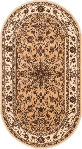 Dywan owalny FD Standard Samir beż 