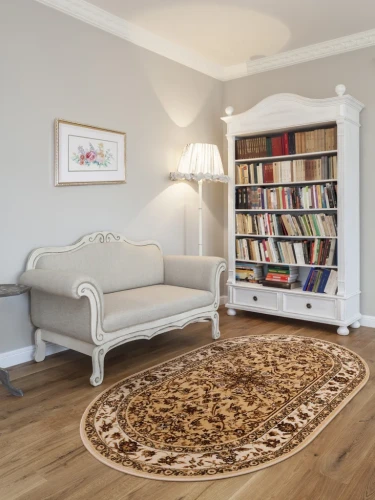 Dywan owalny FD Standard Samir beż aranżacja