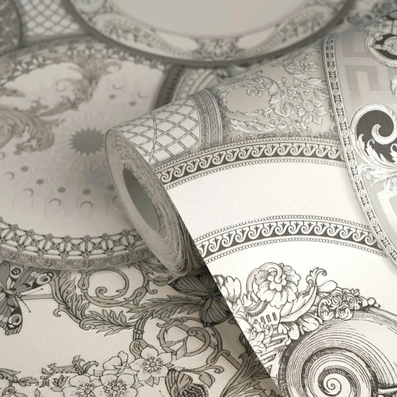 Tapeta kolaż talerzy Versace 34901-3.webp