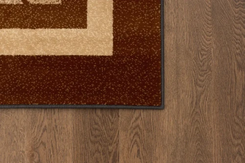 Dywan nowoczesny FD Standard Ustronie brąz wzór