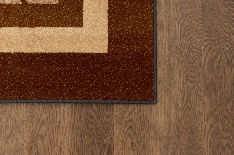 Dywan nowoczesny FD Standard Ustronie brąz wzór