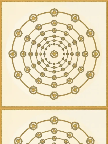 Tapeta ornament z meduzami Versace 79175-1.webp