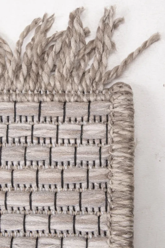 Dywan zewnętrzny płaskotkany Oria 80/VH7-J - frędzle