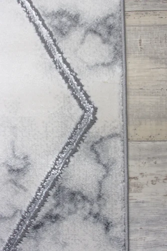 Dywan nowoczesny Diamond K4421S marmur szary - brzeg