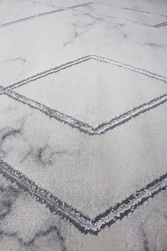 Dywan nowoczesny Diamond K4421S marmur szary - runo