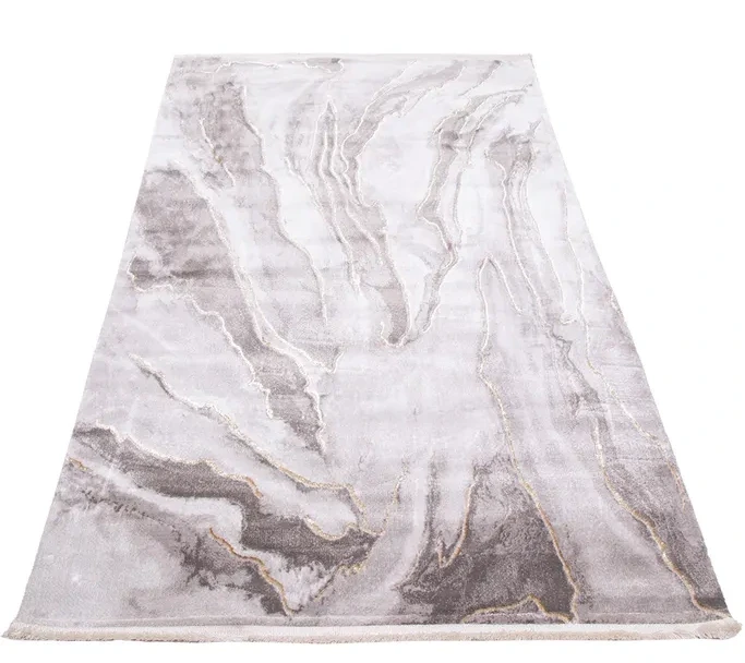 Dywan nowoczesny Galeria GL135E beż - rzut ukośny