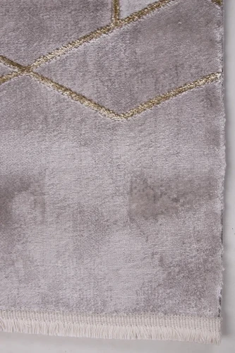 Dywan nowoczesny Galeria GL136E beżowo-złoty - runo