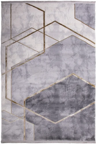 Dywan nowoczesny Galeria GL136F grey/grey