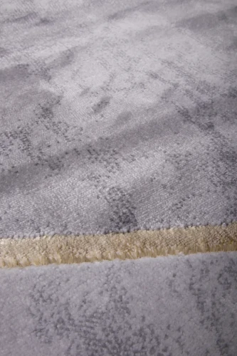Dywan nowoczesny marmur Galeria GL136F szaro-złoty - runo