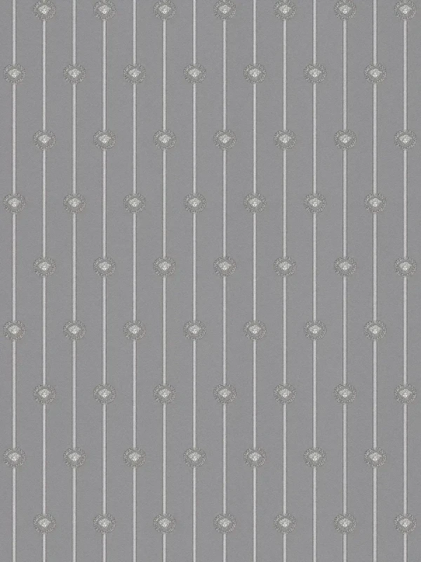 Szara tapeta w pasy Versace 79173-3.webp