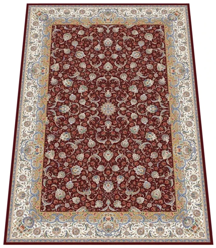 Dywan tradycyjny Sultan 1200 czerwony - rzut ukośny