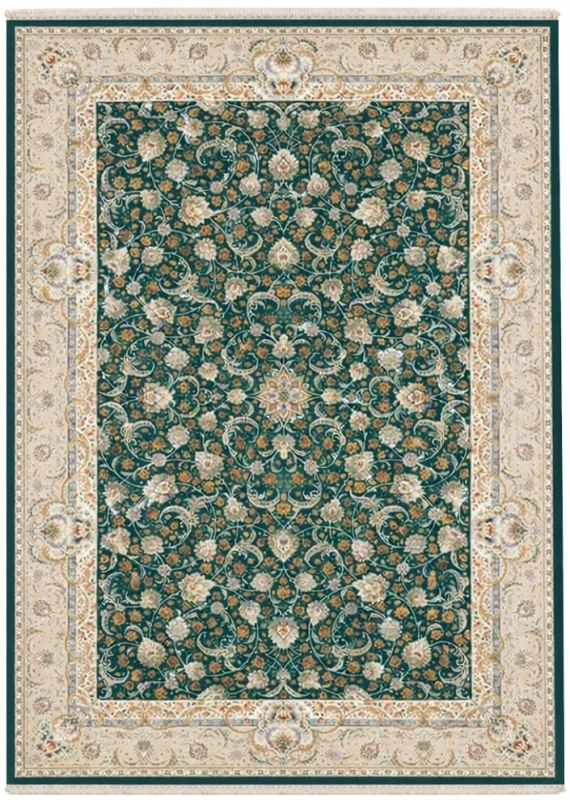 Dywan tradycyjny wiskozowy Sultan 1200 turkusowy