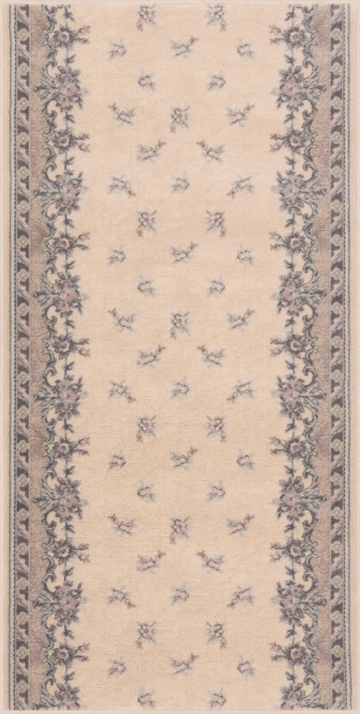 Chodnik wełniany Agnella Isfahan Dafne alabastrowy