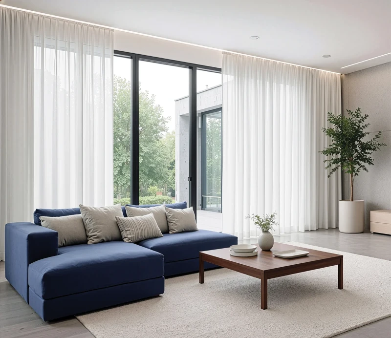 Firany do salonu białe nowoczesne Gerster 82_300_0001.webp