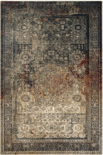 Dywan wełniany Dywilan Omega Mamluk kolor szmaragdowy