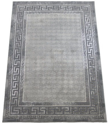 Dywan Art Deco Esprit 3602 szary - rzut ukośny