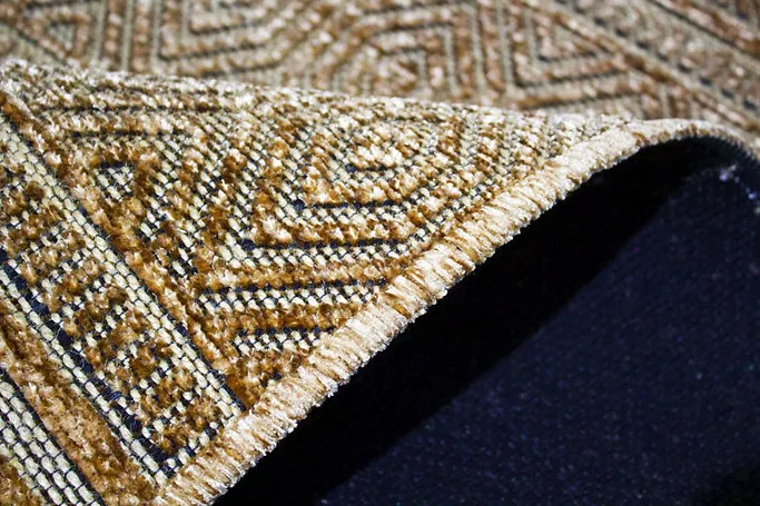 Dywan nowoczesny Saran G001 beżowy- brzeg