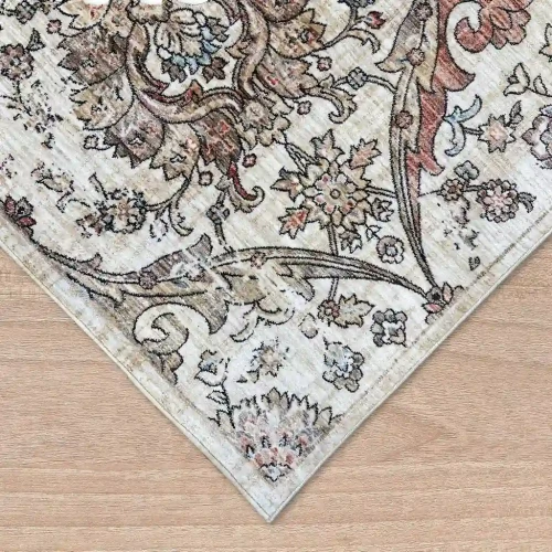 Dywan klasyczny Dywilan Antia 7 E487AF cream obszycie