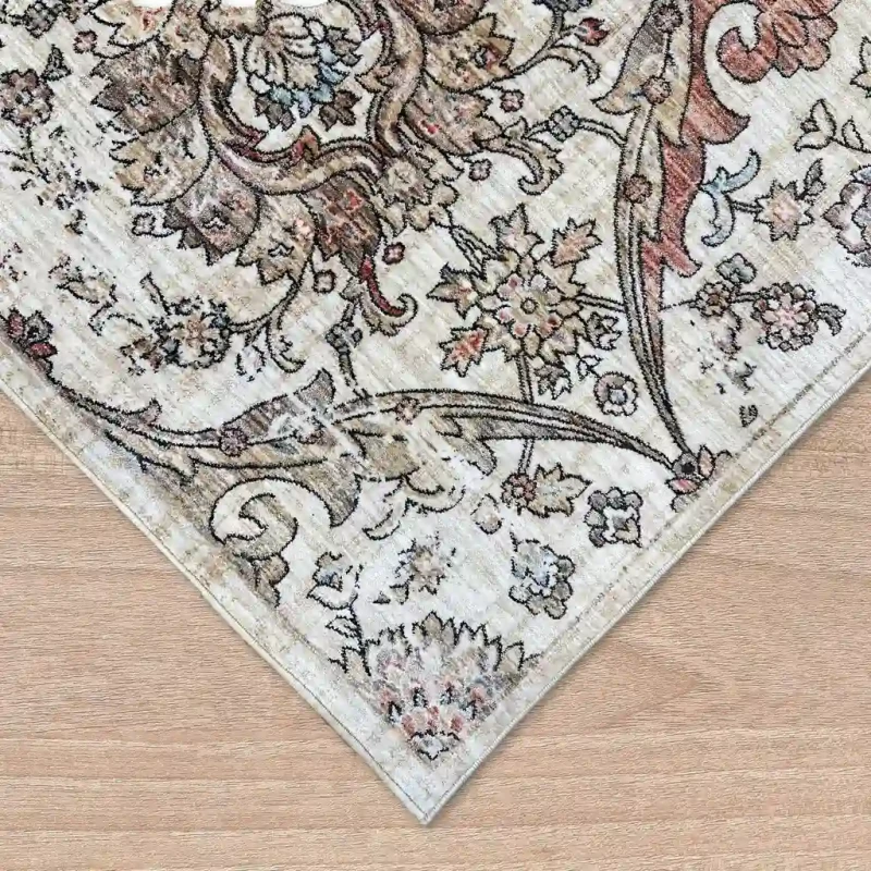 Dywan klasyczny Dywilan Antia 7 E487AF cream obszycie