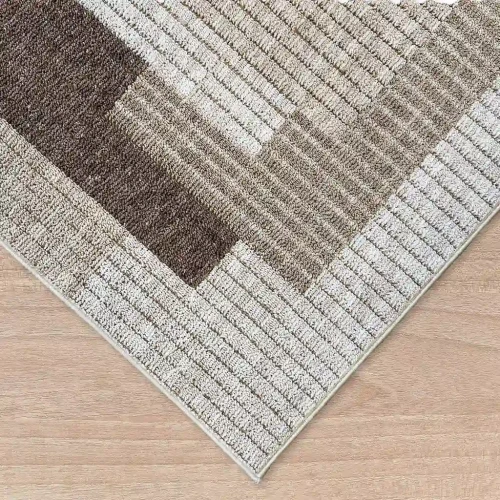 Dywan nowoczesny Dywilan Arno 1/01554A beige/cream obszycie