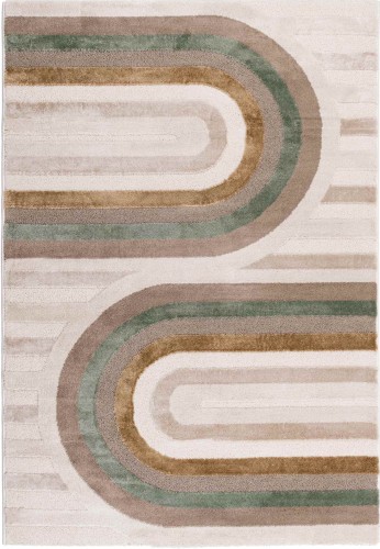 Dywan nowoczesny Moda łuki wielokolorowy