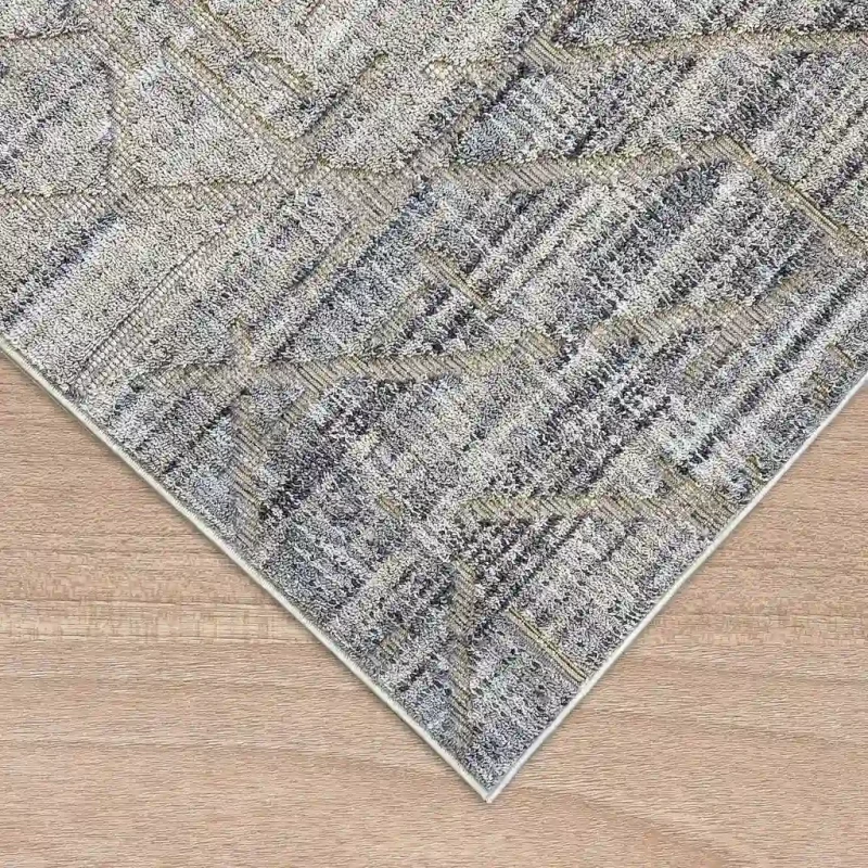 Dywan nowoczesny Dywilan Arno 2/01566A l.grey/cream obszycie