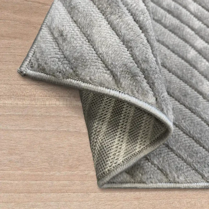 Dywan art deco 3d Dywilan Juno 1 E132AG grey pasif spód