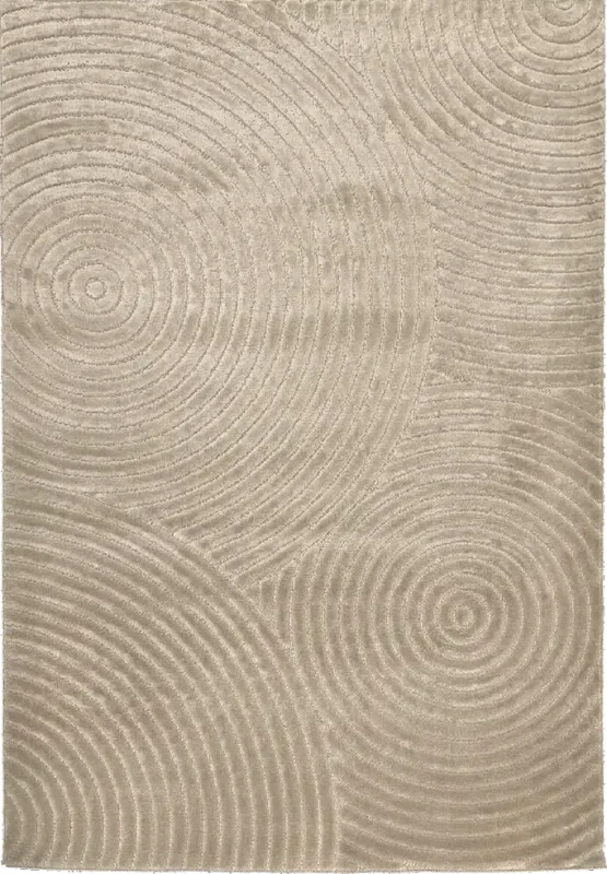 Dywan art deco 3d Dywilan Juno 6 D798AP beige
