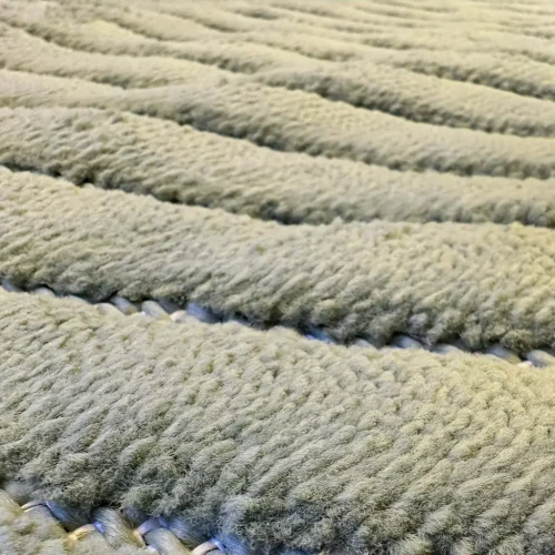 Dywan art deco 3d Dywilan Juno 6 D798AY green runo