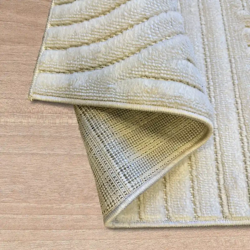 Dywan art deco 3d Dywilan Juno 7 G267AW cream spód