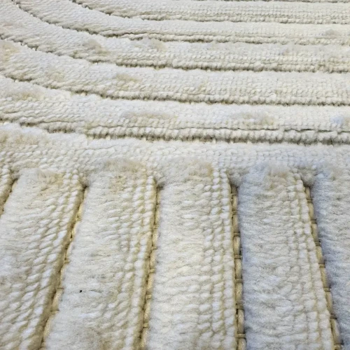 Dywan art deco 3d Dywilan Juno 7 G267AW cream runo