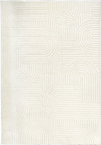 Dywan art deco 3d Dywilan Juno 7 G267AW cream