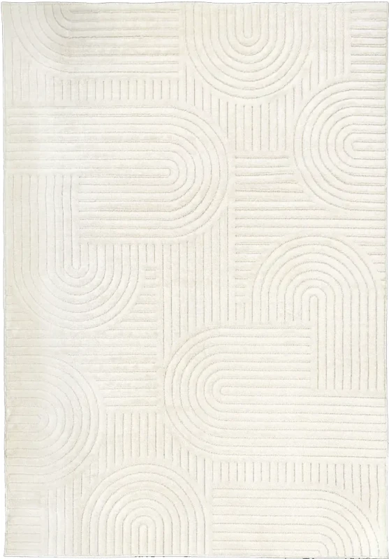 Dywan art deco 3d Dywilan Juno 7 G267AW cream