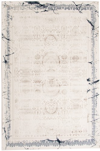 Dywan vintage Dywilan Sihir 2 A029A white / blue