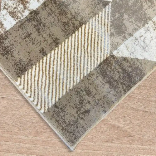 Dywan nowoczesny Dywilan Stylish 06/G6312 beż obszycie