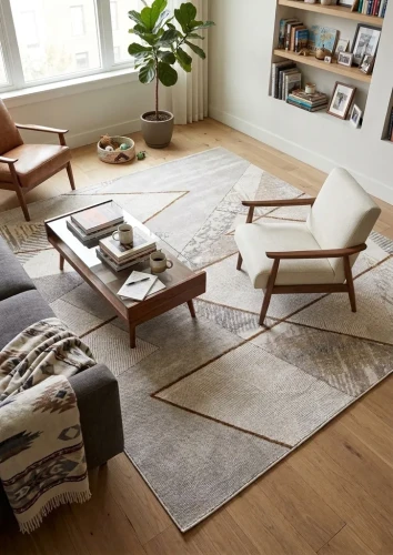 Dywan nowoczesny Dywilan Stylish 21/HE023 gold/beige aranżacja